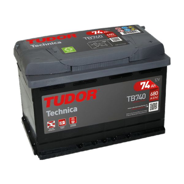 Batterie tudor tb740 12v 74ah 680a