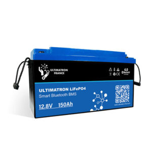 UBL12V150Ah Ultimatron Batterie Lithium 12.8V 150Ah LiFePO4 Smart BMS Avec Bluetooth
