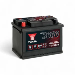 Batterie Yuasa YBX3078 12V 62ah 550a