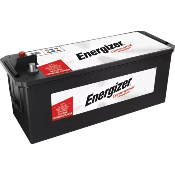 BATTERIE ECP1 12V 140AH 800A + A GAUCHE SUR LARGEUR ENERGIZER COMMERCIAL PREMIUM