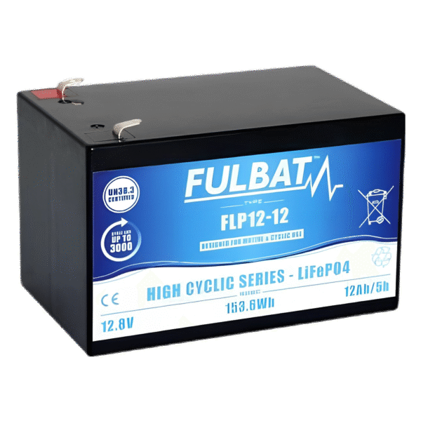 Batterie fulbat lifepo4 flp12-12 12v 12.3ah