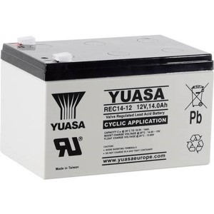 BATTERIE YUASA REC14-12 12V 13Ah