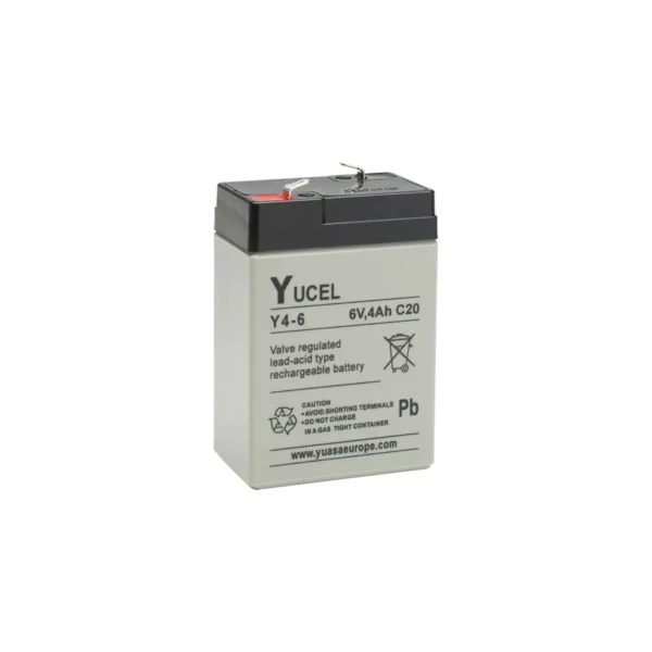 BATTERIE YUASA Y4-6 6V 4Ah