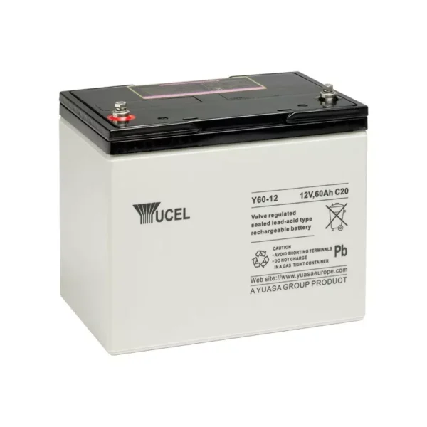 BATTERIE YUASA Y60-12 12V 62Ah