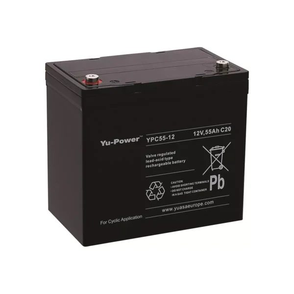 BATTERIE YUASA YPC55-12 12V 55Ah