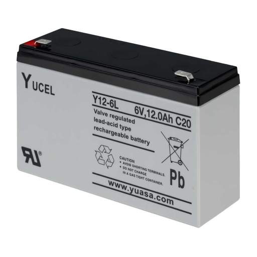 Batterie Yuasa Y12-6L 6V 12Ah