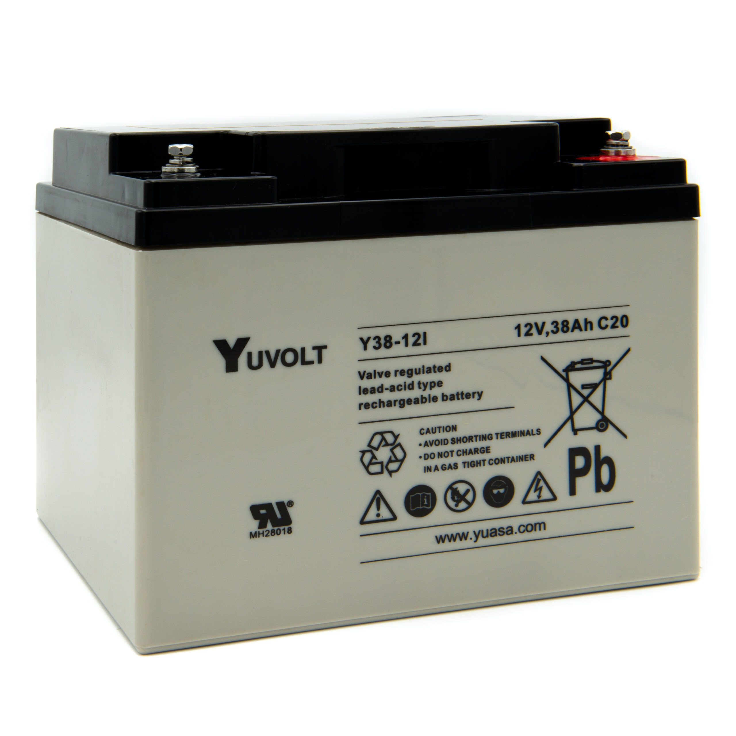 Batterie Yuasa Y38-12I 12 V 38 Ah AGM