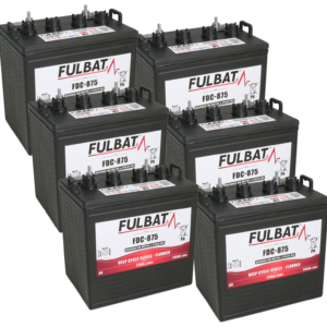 fulbat lot 6 batteries fdc875 8v 170ah