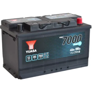 BATTERIE YUASA YBX7115 12V 85AH 760A START AND STOP EFB