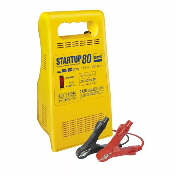 Chargeur Démarreur de batterie GYS Startup 80 12V 17A