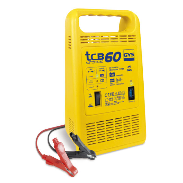 Chargeur de batterie GYS TCB60 automatic 12V 2/4A