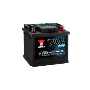 BATTERIE YUASA YBX7012 12V 50A 540A START AND STOP EFB