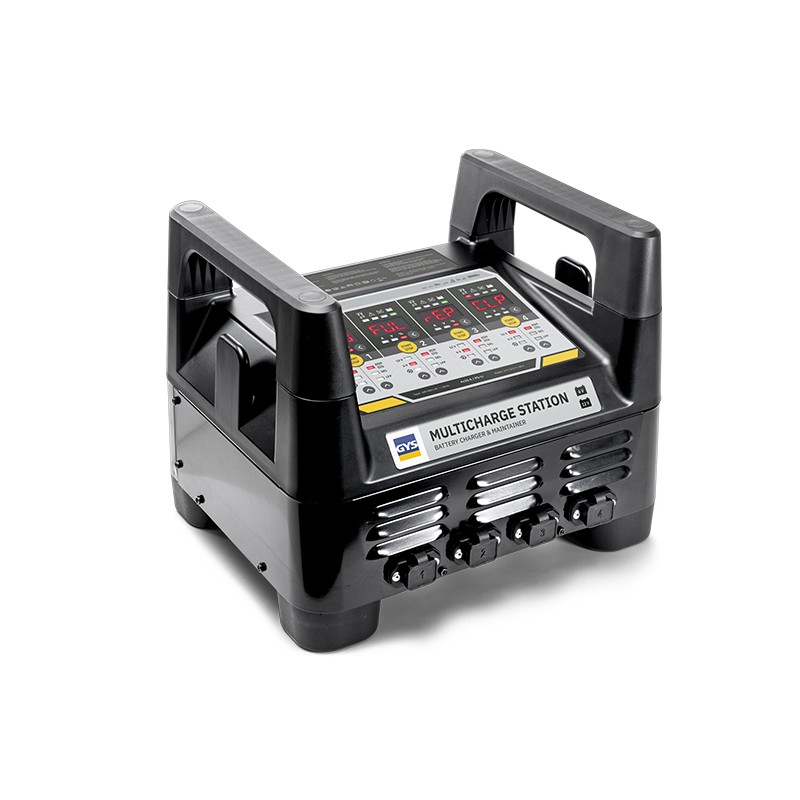 Station multicharge GYS 4 sorties 10A pour batteries plomb/lithium