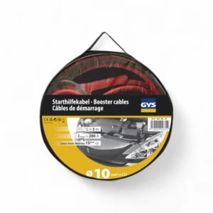 Câbles de démarrage GYS 200A 10 mm² 2,8 m avec pinces isolées