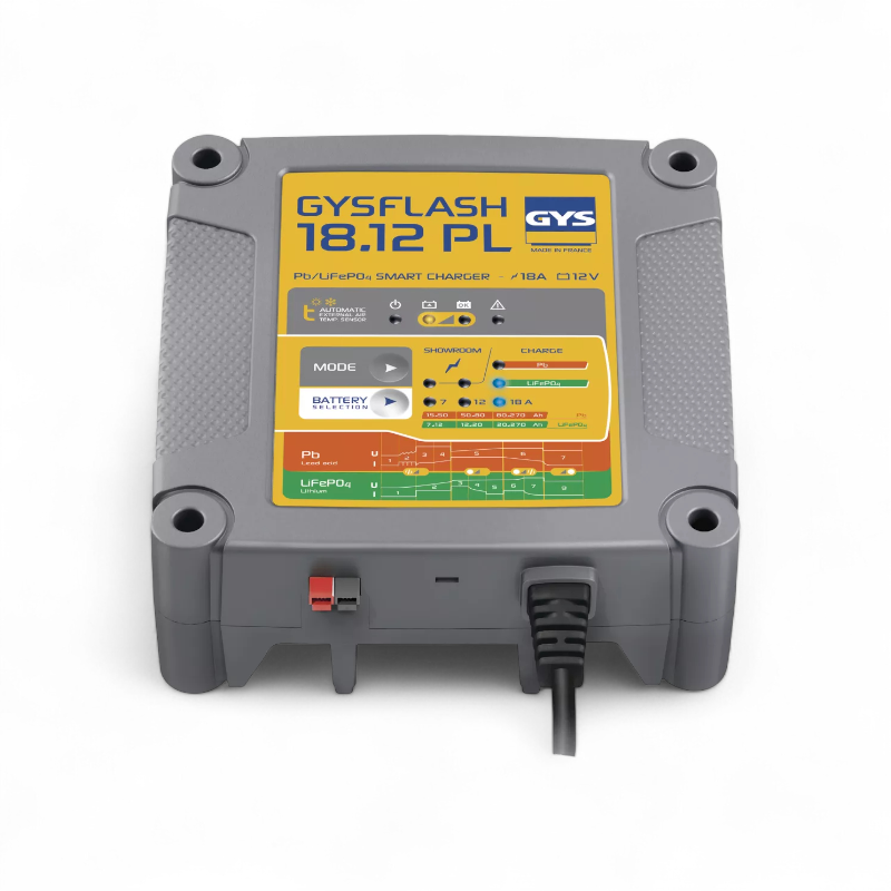 Chargeur de batterie GYS Gysflash 18.12 PL 12V 18A