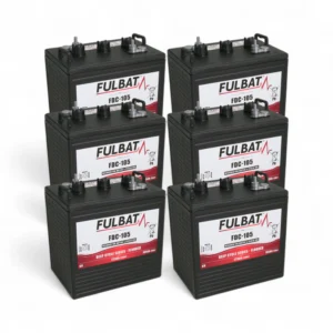 FDC-105 LOT DE 6 BATTERIES