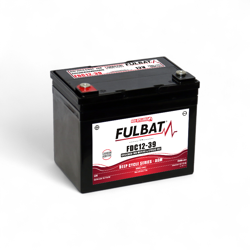 Batterie Fulbat AGM Carbon FDC12-39 12V 39AH