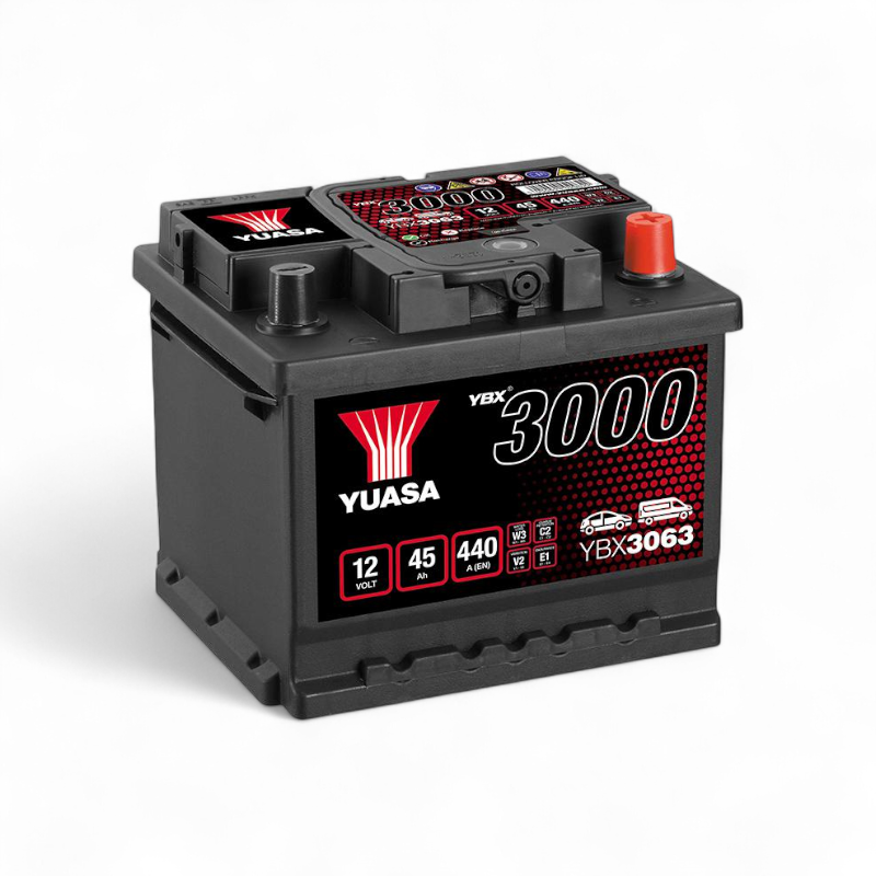 Batterie Yuasa YBX3063 12V 45ah 440a