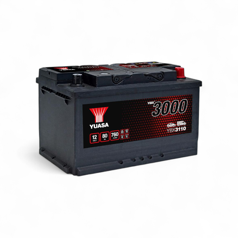 Batterie Yuasa YBX3110 12V 80ah 760a