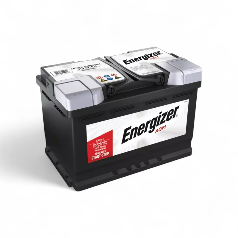 Batterie Energizer EA70L3 12V 70ah 760a L3 AGM