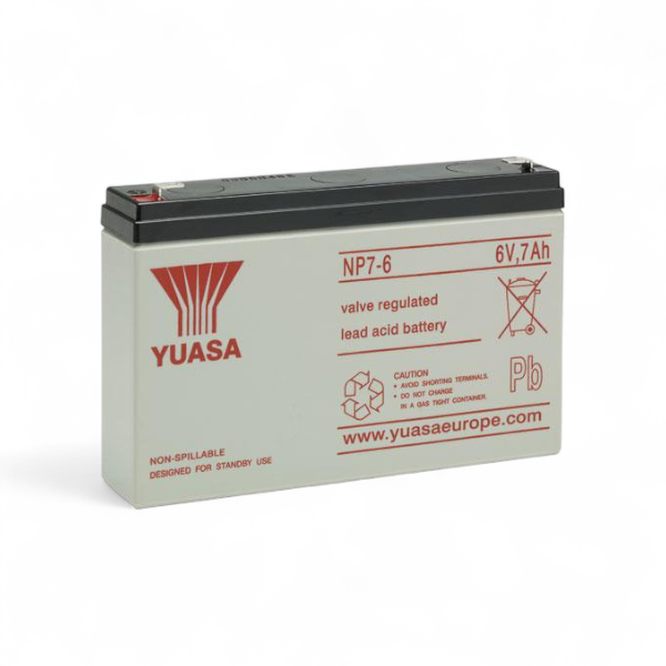 Batterie Yuasa NP7-6 6V 7ah