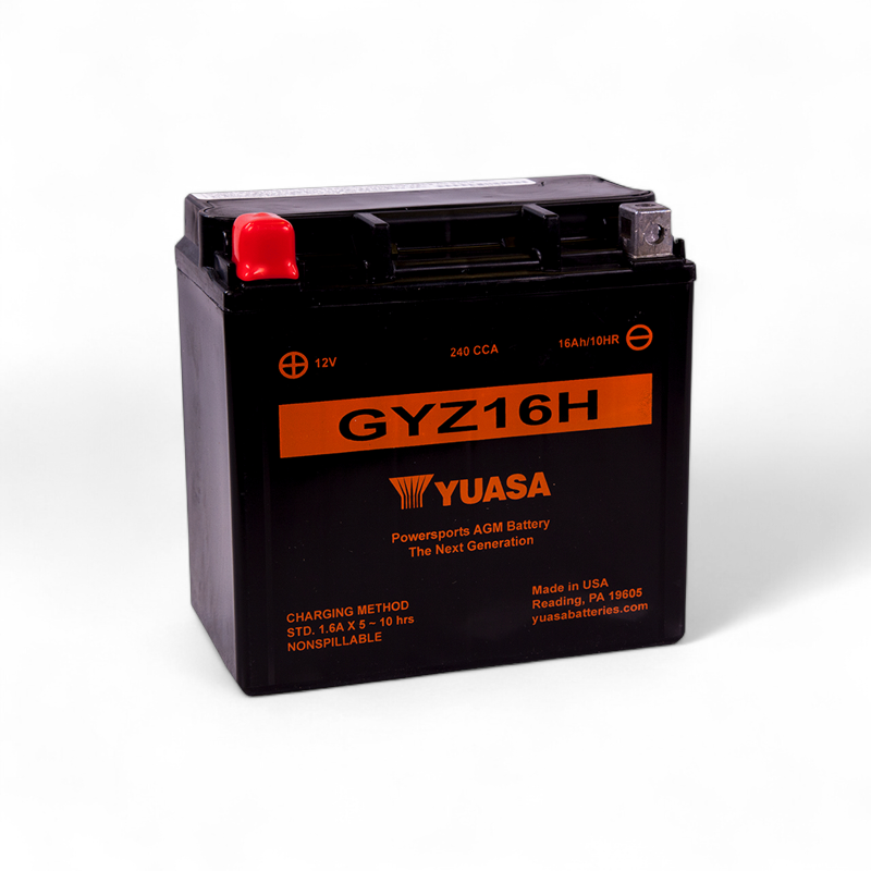 Batterie Moto Yuasa GYZ16h 12V 16.8ah 240a AGM