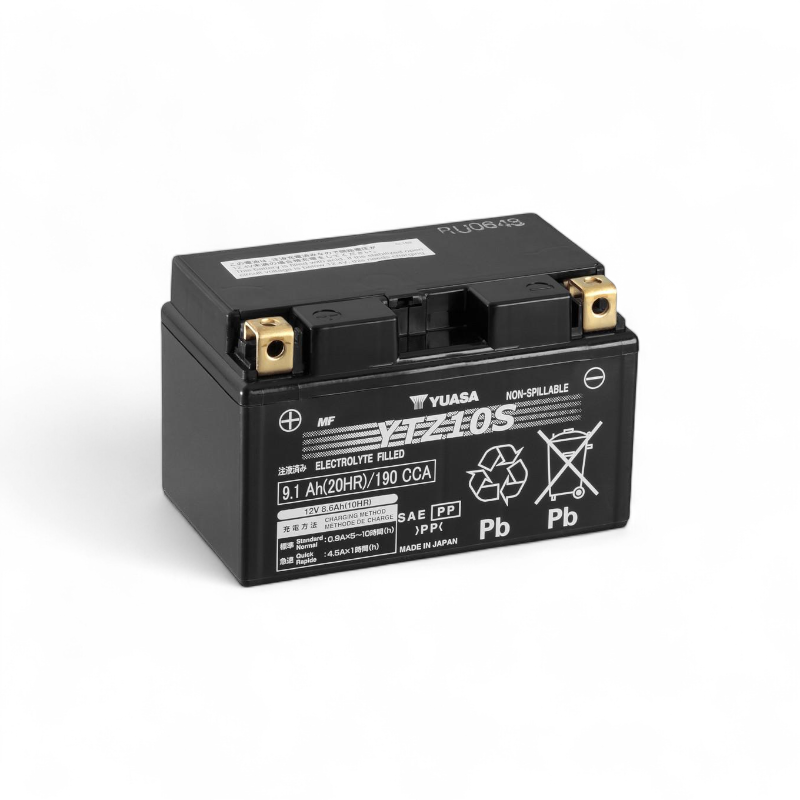 Batterie Moto Yuasa YTZ10S 12V 9.1ah 190a