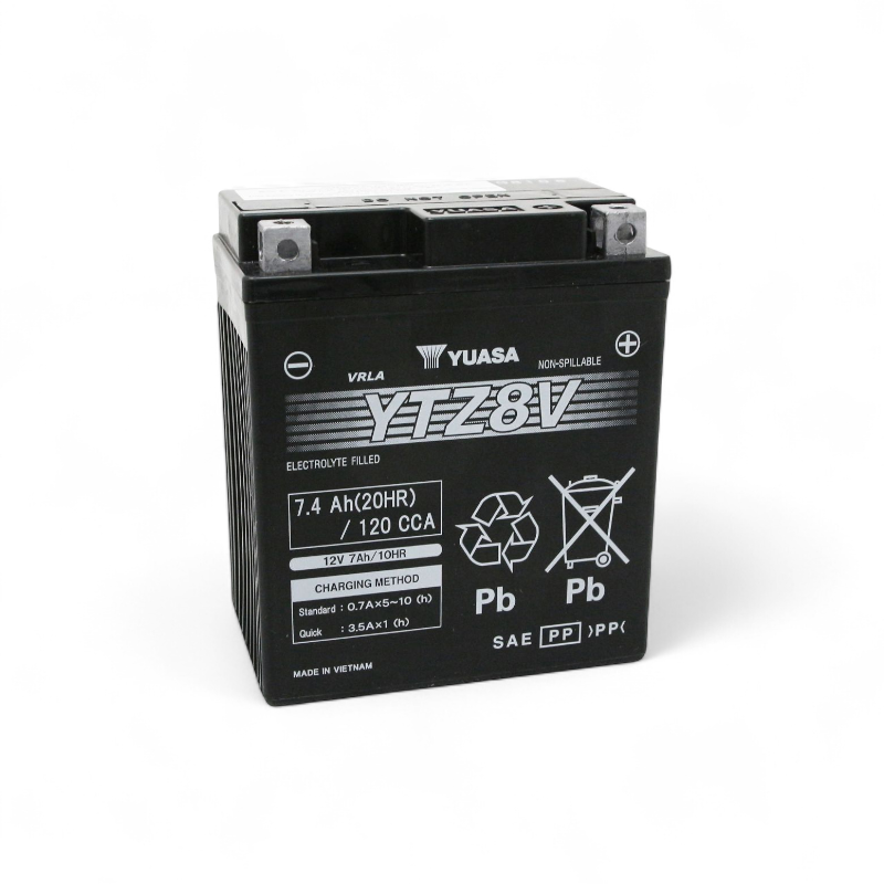 Batterie Moto Yuasa YTZ8V 7.4ah 120a
