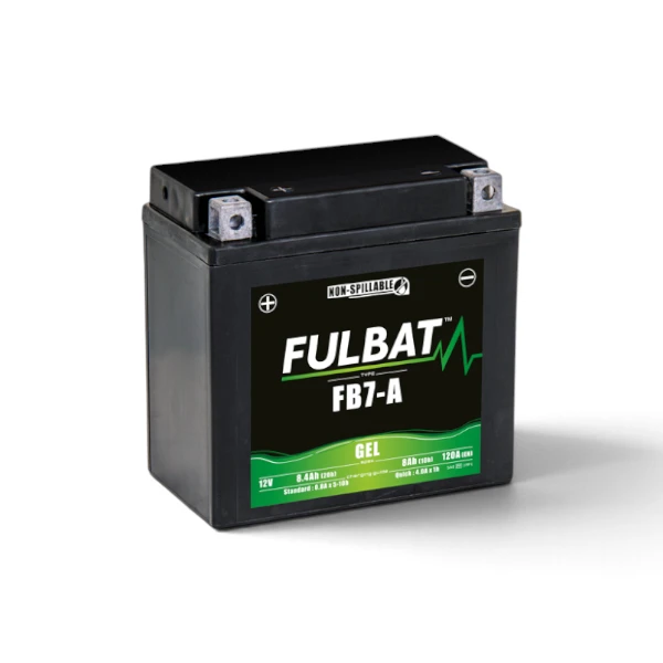 BATTERIE MOTO FULBAT GEL FB7-A / YB7-A 12V 8,4Ah 120A