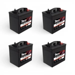 Batterie Steco Traction Deep Cycles Series 6V 225Ah Lot de 4 Batteries