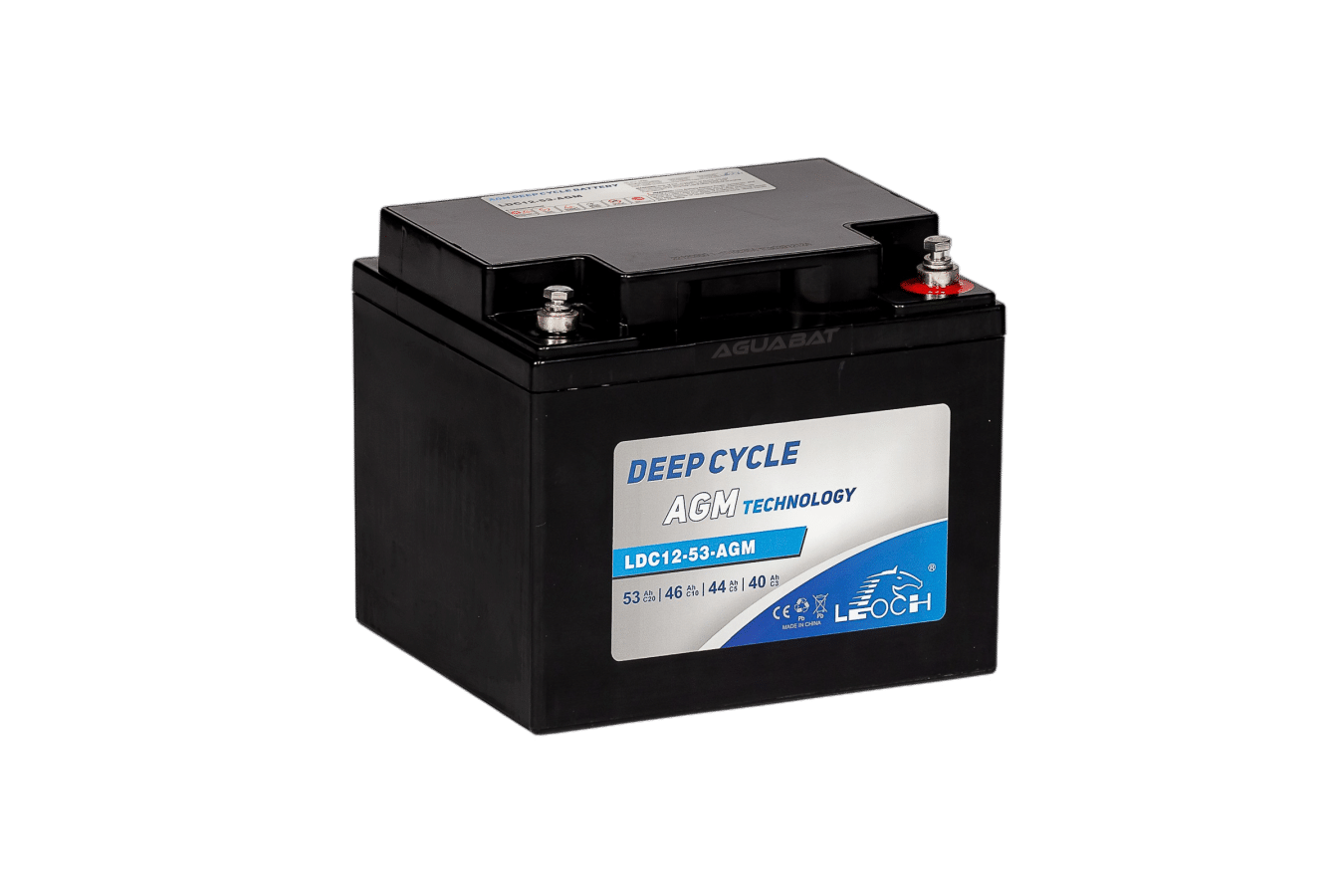 Batterie Leoch UPLUS DC12-53 12V 53Ah