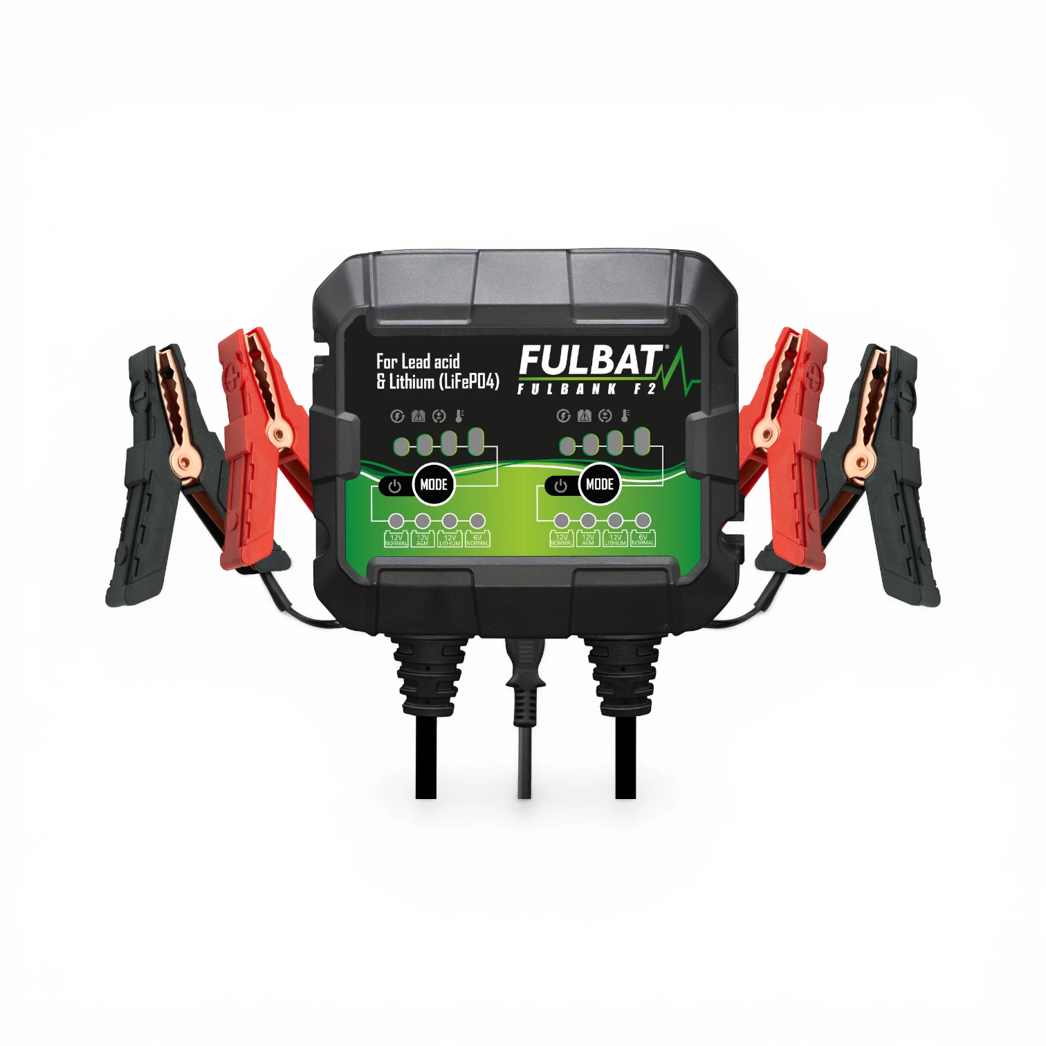 Chargeur de batterie FULBAT FULBANK F2 6-12V 2A