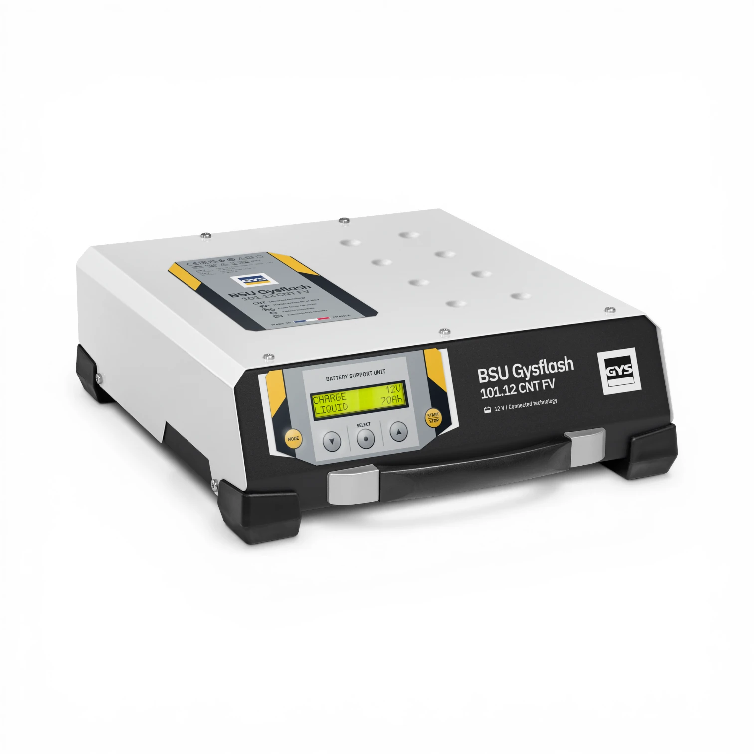 Chargeur de batterie GYS GYSFLASH 101.12 CNT FV 12V 100Ah