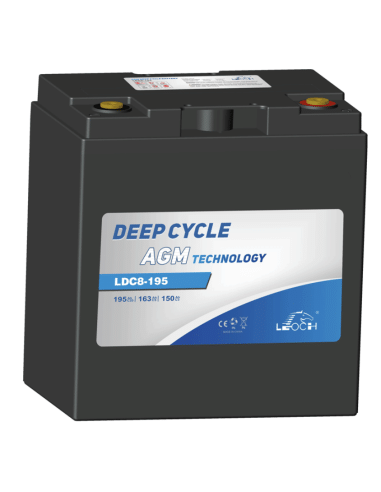 Batterie Leoch LDC8-195 8V 195Ah
