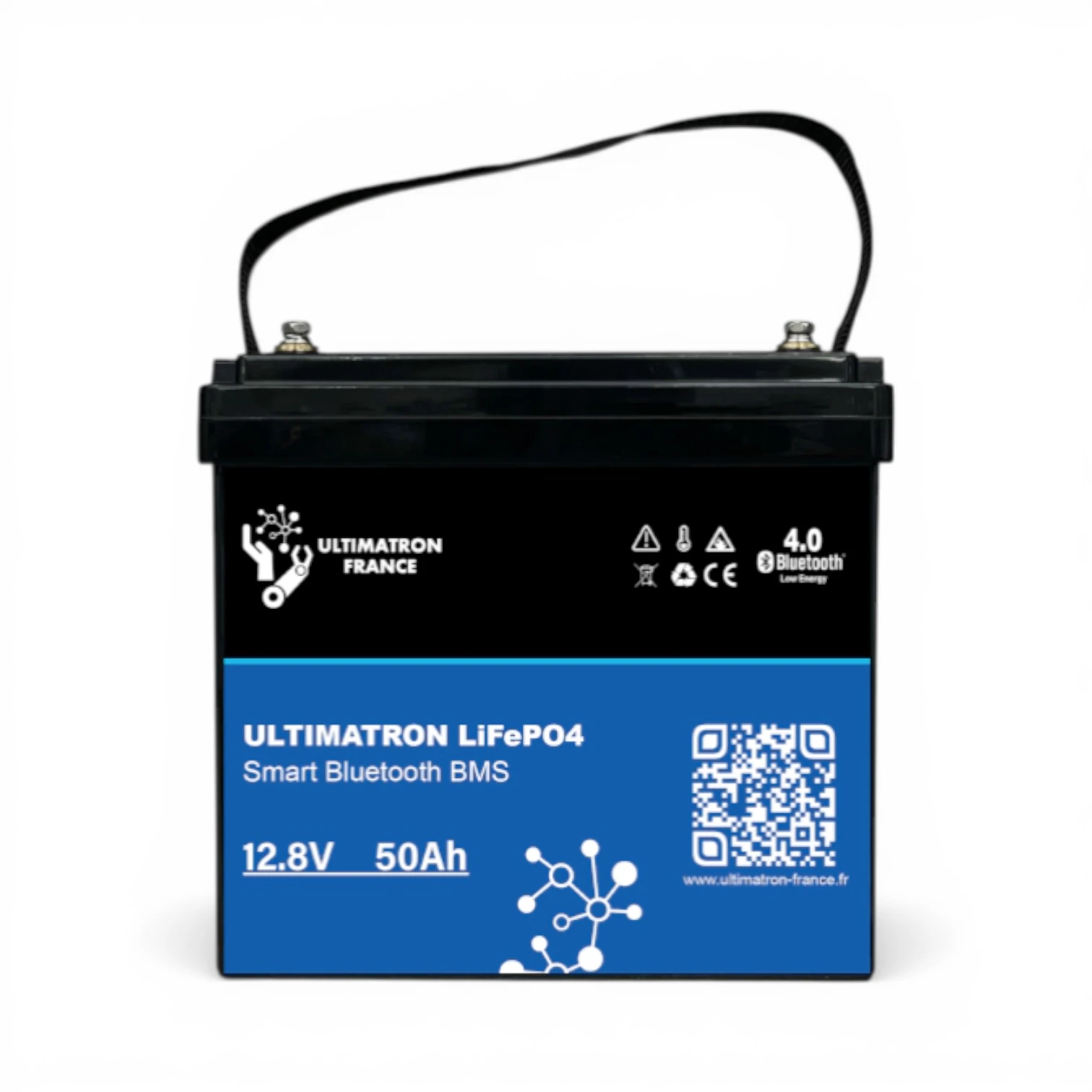Batterie Lithium LiFePO4 Ultimatron UBL-12-50 12.8V 50Ah Bluetooth Smart BMS