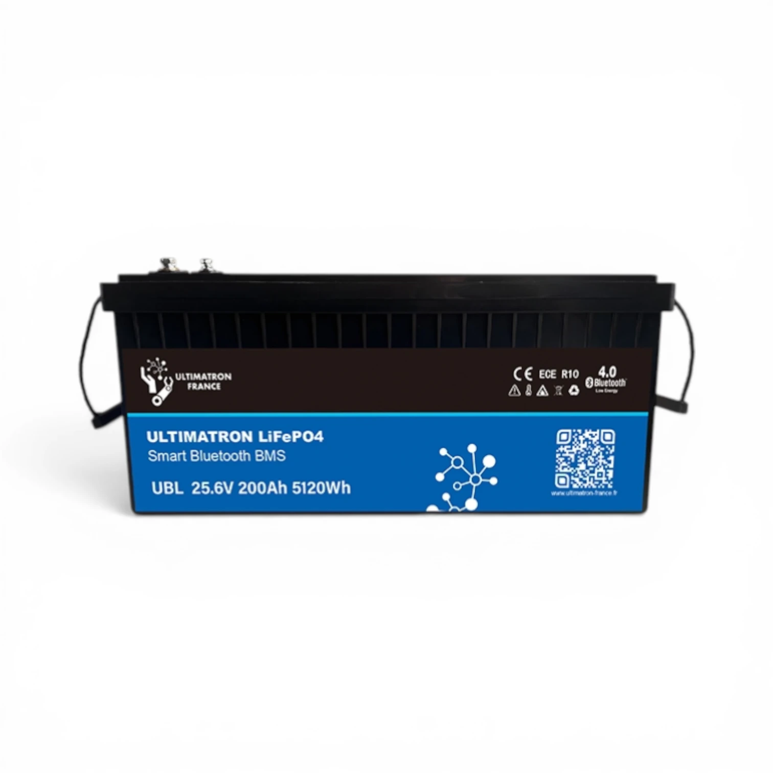 Batterie Lithium LiFePO4 Ultimatron UBL-24-200H 25.6V 200Ah Bluetooth Smart BMS Chauffante