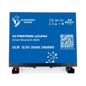 Batterie Ultimatron ULM-12-310 Lithium sous siège de 12.8V 310Ah LiFePo4 smart bms avec bluetooth