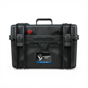 Valise Batterie Lithium Étanche Ultimatron 12.8V 280Ah 3584Wh Bluetooth Écran