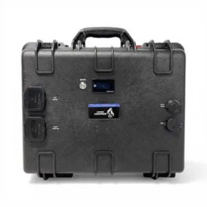 Valise Batterie Lithium Étanche Ultimatron 38.4V 100Ah 3840Wh Bluetooth Écran