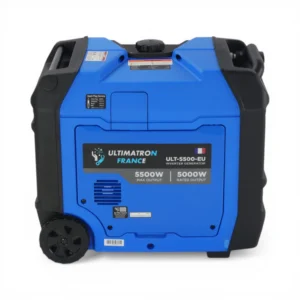 Groupe Électrogène Ultimatron 5000W (5 kW) Démarrage Manuel et Électrique Puissance Renforcée 67dB
