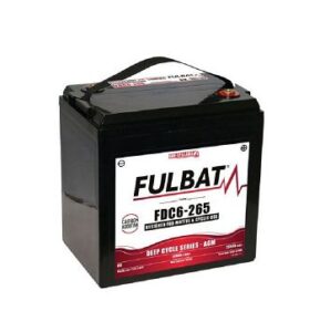 BATTERIE FULBAT AGM CARBON FDC6-265 6V 265AH