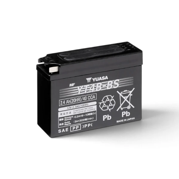 Batterie Moto Yuasa YTB4L 12V 4,2Ah 50A AGM